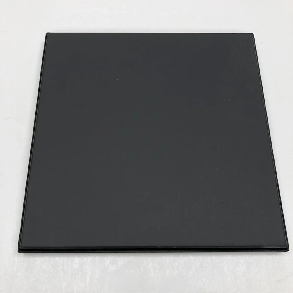 Authentic Chanel Gift Box Black Empty Storage Square Medium 10.5x10.5x1